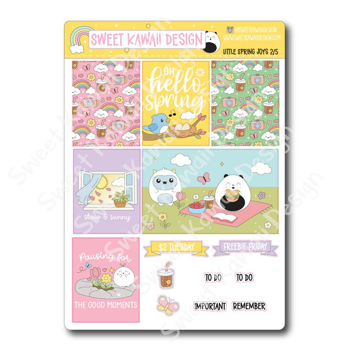 Weekly Kit - Little Spring Joys - SIZE OPTIONS AVAILABLE