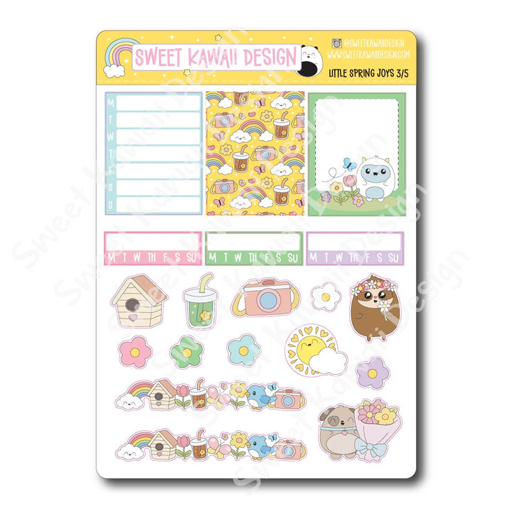 Weekly Kit - Little Spring Joys - SIZE OPTIONS AVAILABLE