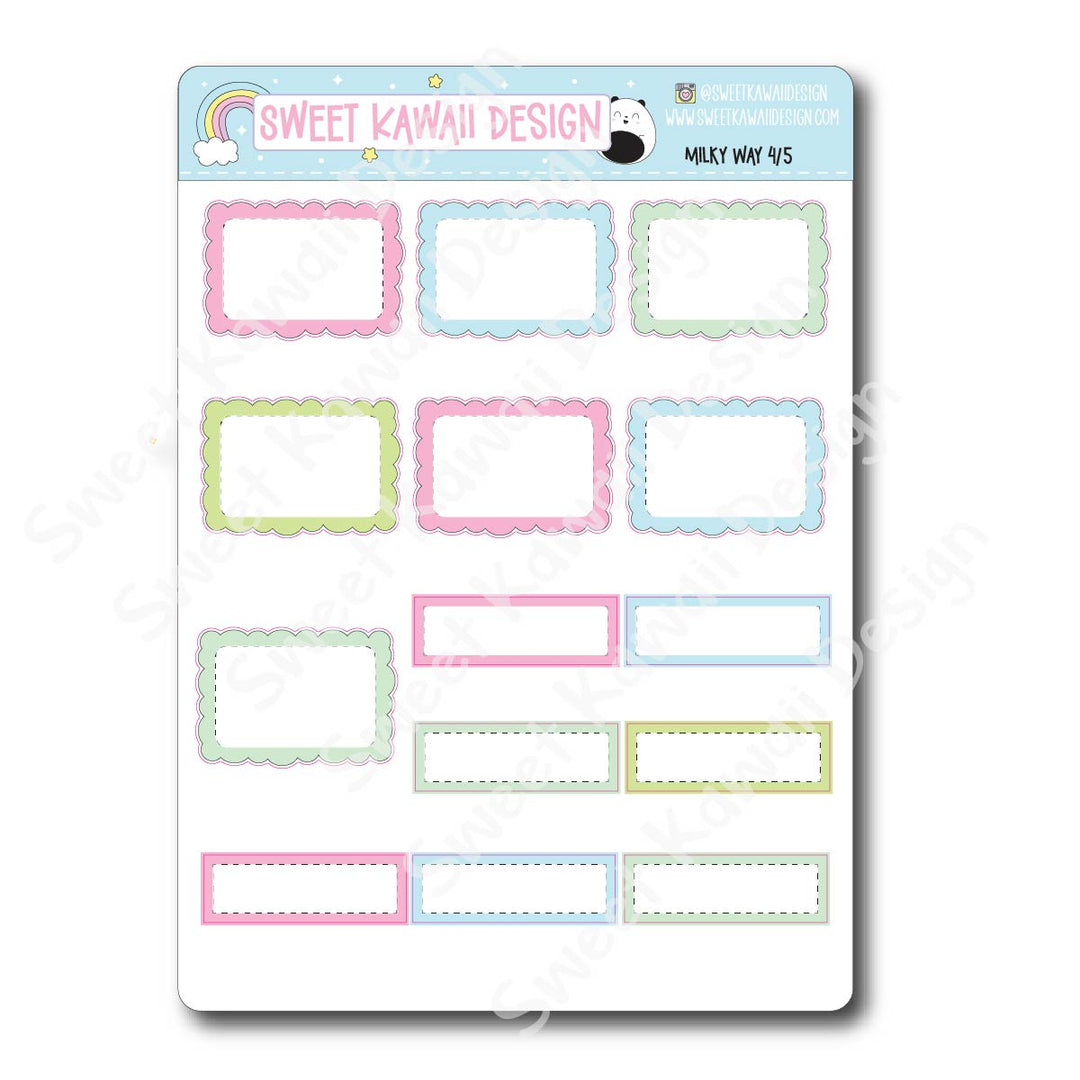 Weekly Kit - Milky Way - SIZE OPTIONS AVAILABLE