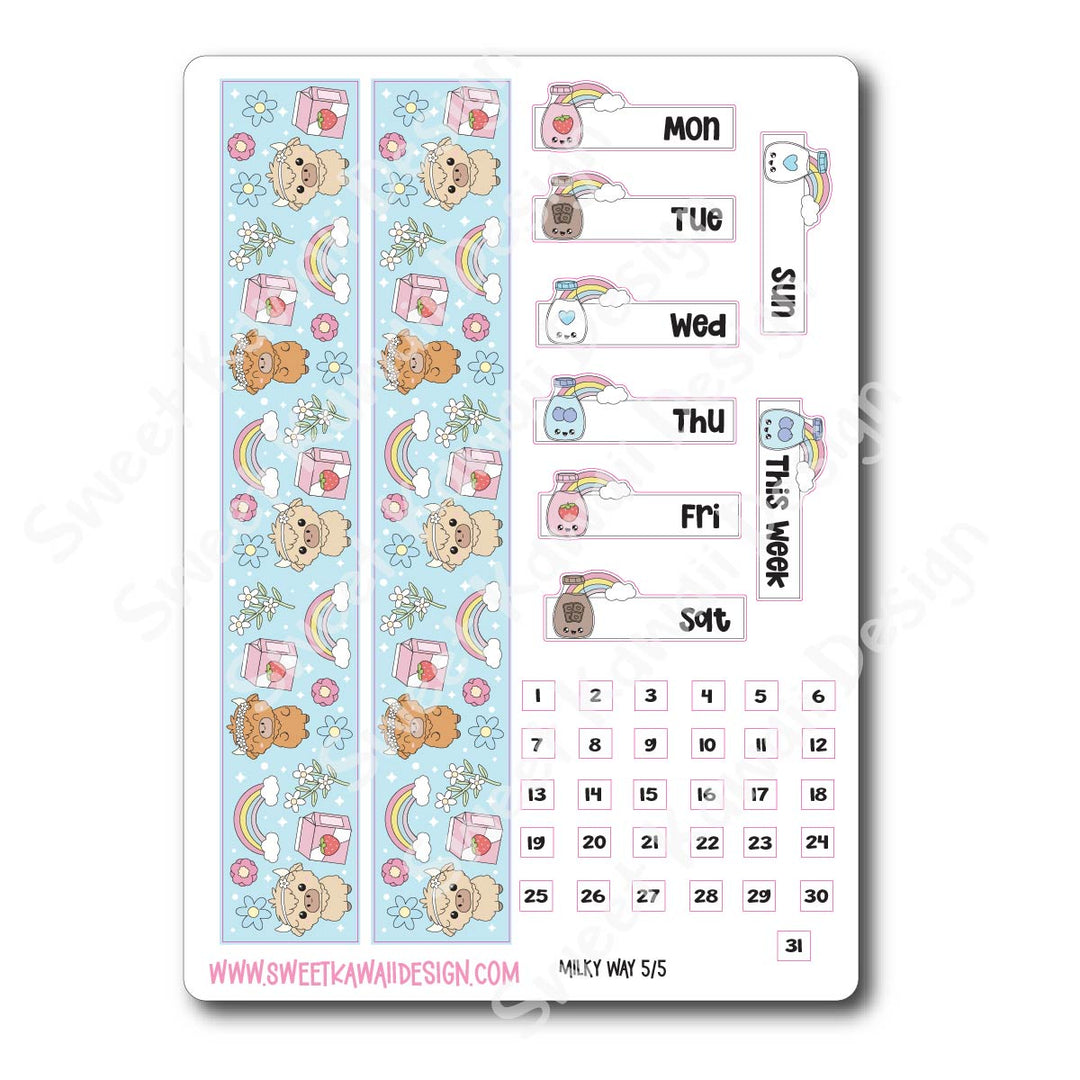 Weekly Kit - Milky Way - SIZE OPTIONS AVAILABLE