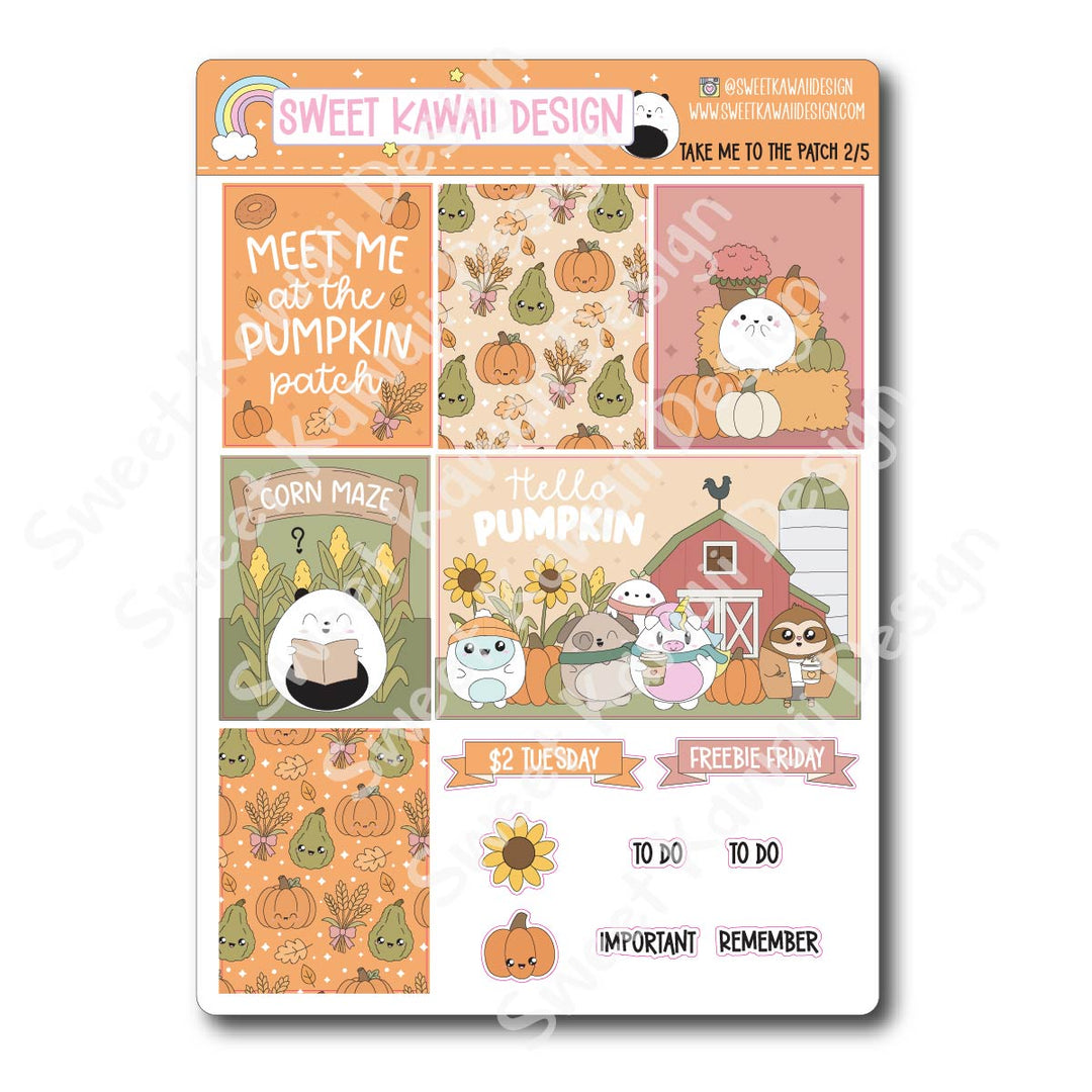 Weekly Kit - Take Me To The Patch - SIZE OPTIONS AVAILABLE