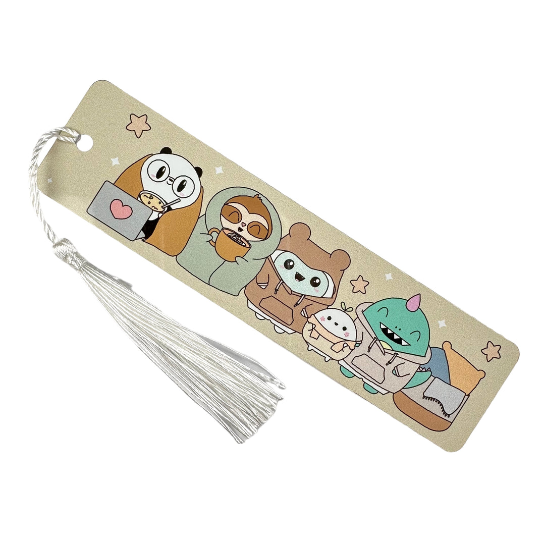 Metal Bookmark - Cozy Critters