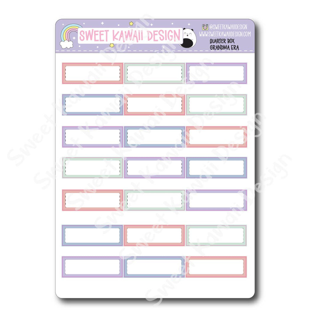 Two Dollar Basics - Grandma Era - Options Available