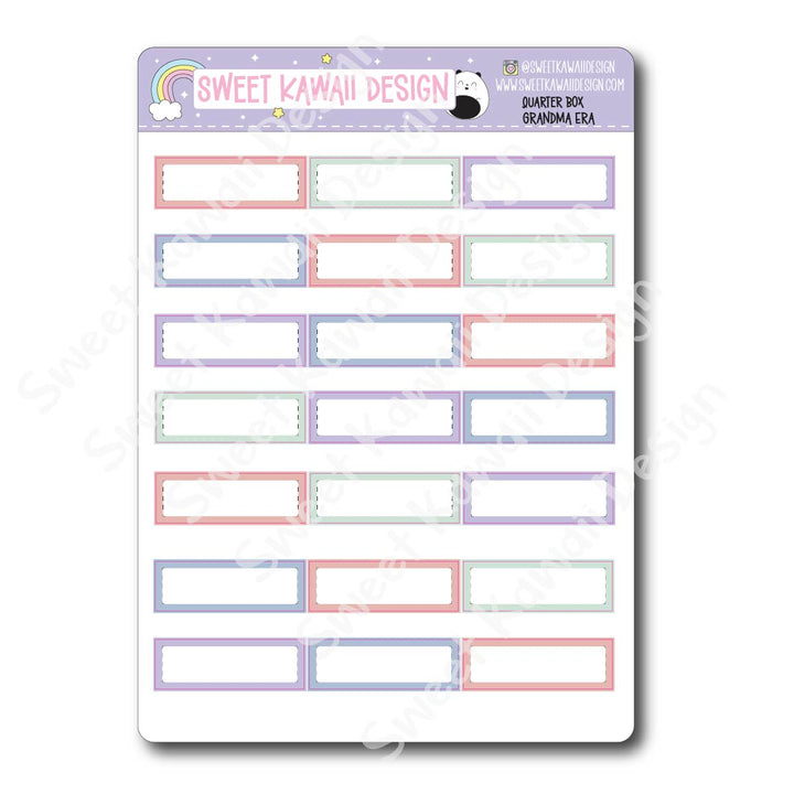 Two Dollar Basics - Grandma Era - Options Available