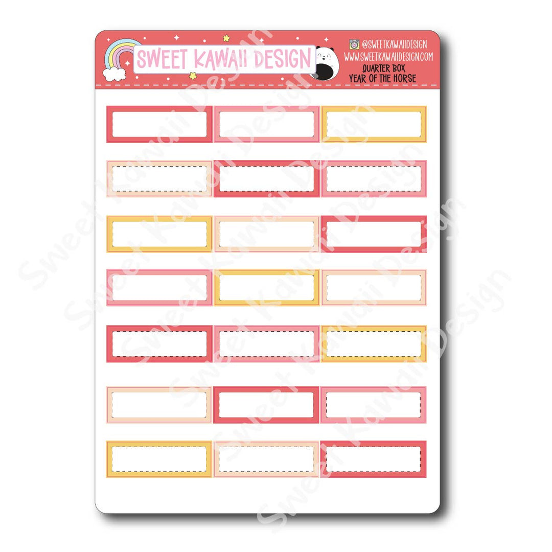 Two Dollar Basics - Year of the Horse - Options Available