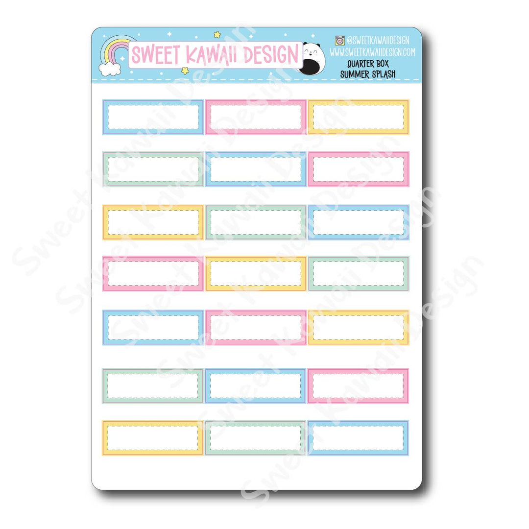 Two Dollar Basics - Summer Splash - Options Available