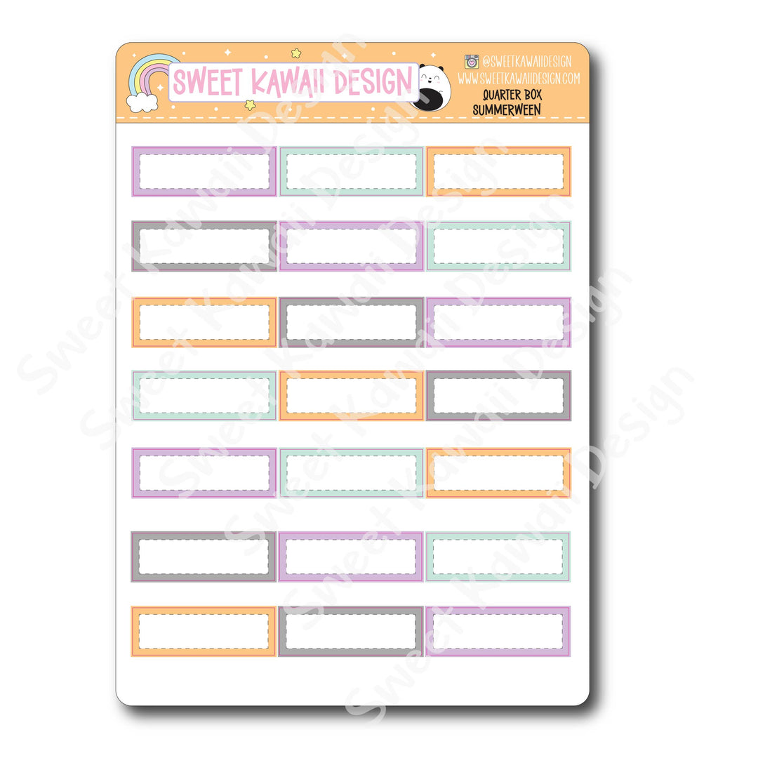 Two Dollar Basics - Summerween - Options Available