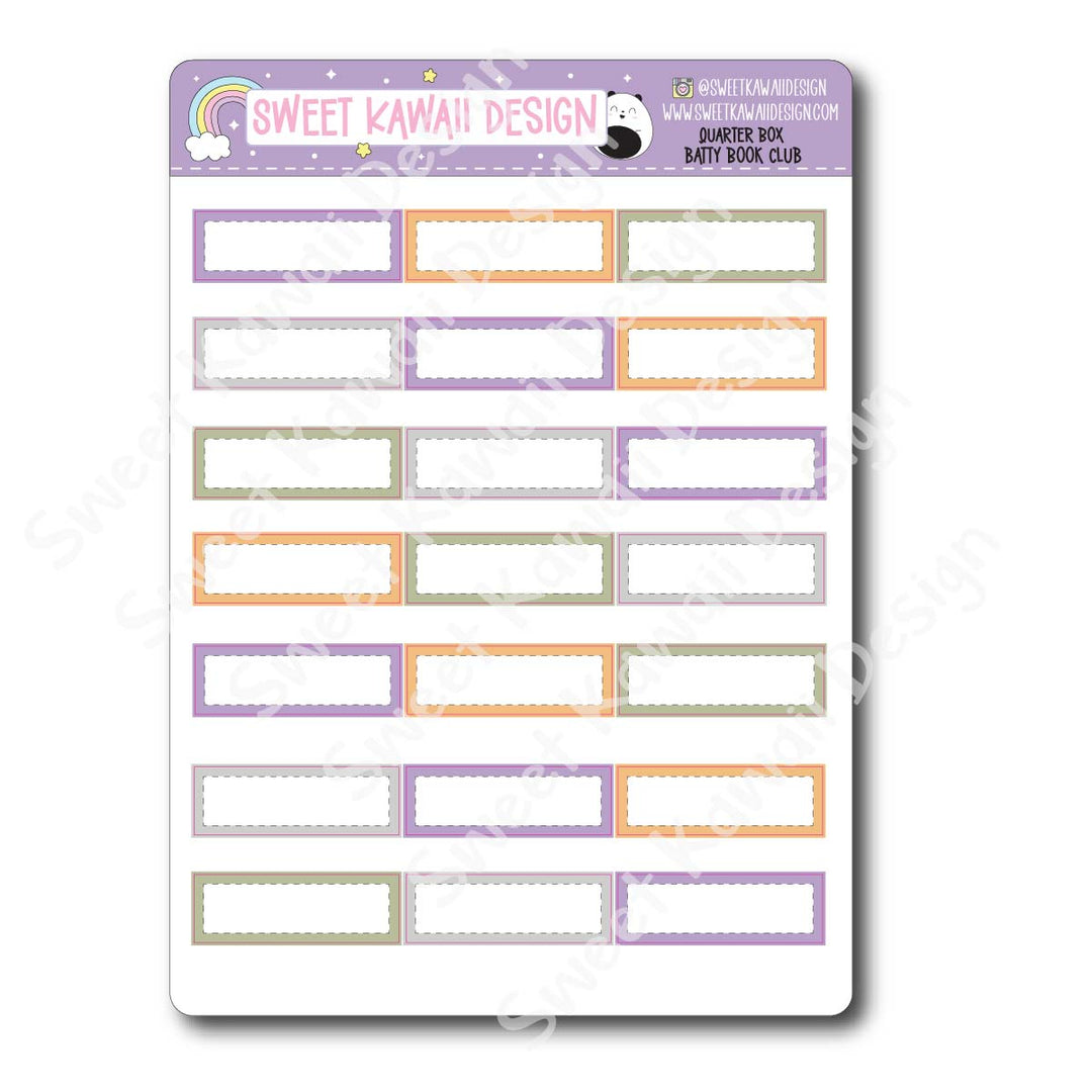 Two Dollar Basics - Batty Book Club - Options Available