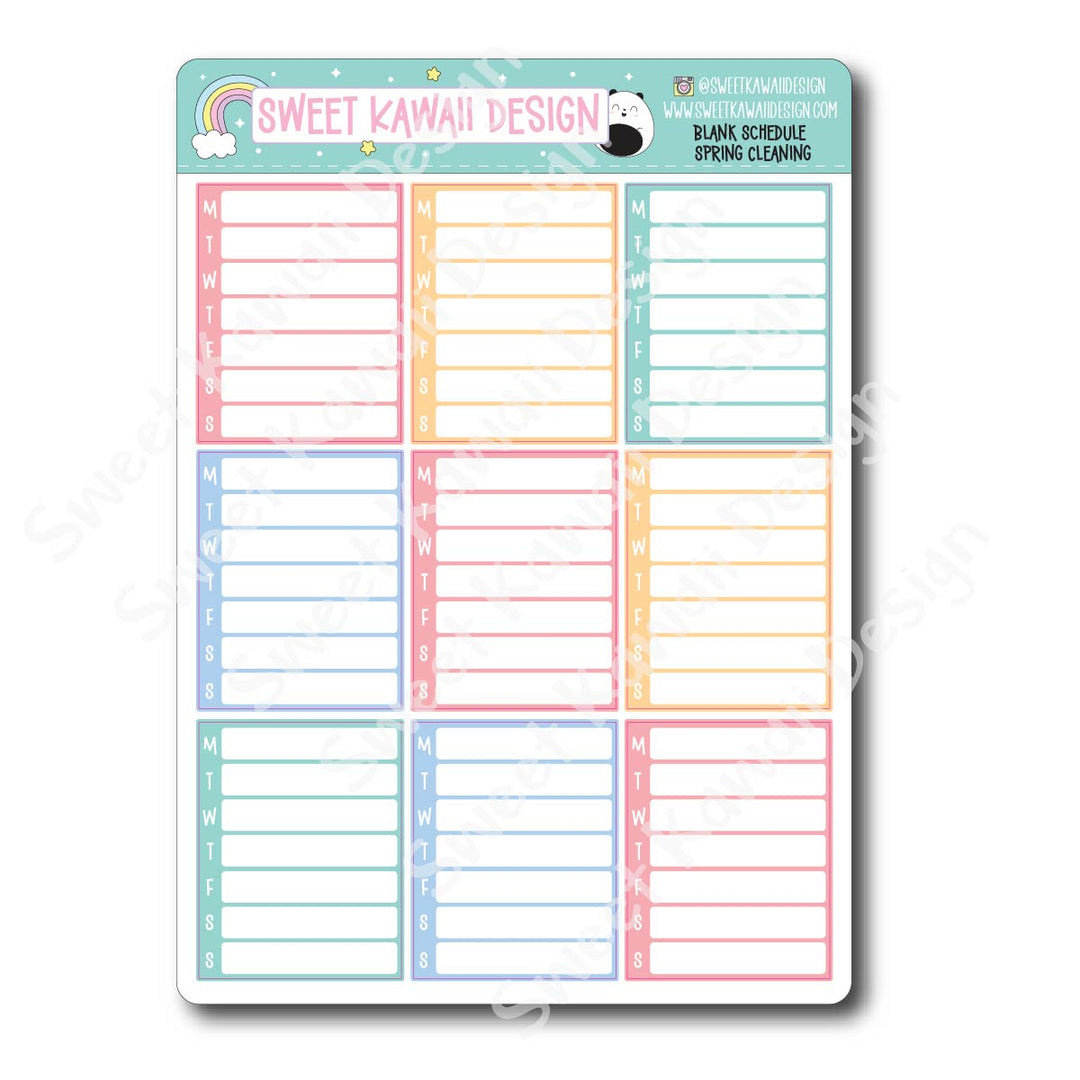 Two Dollar Basics - Spring Cleaning - Options Available