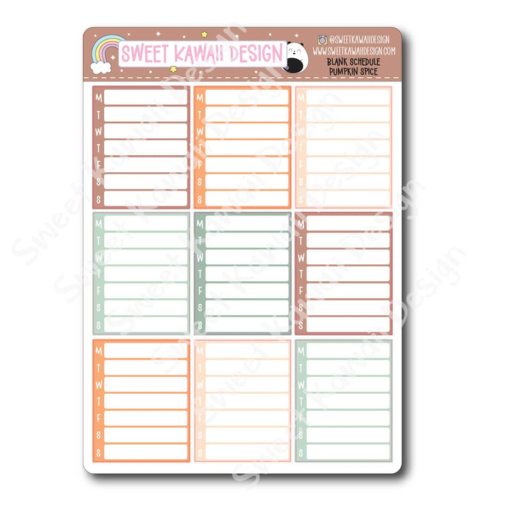 Two Dollar Basics - Pumpkin Spice - Options Available