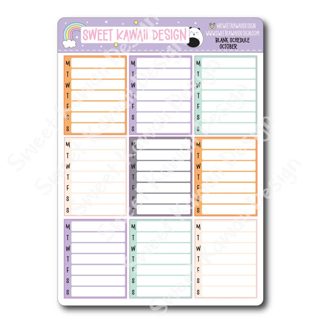 Two Dollar Basics - October - Options Available