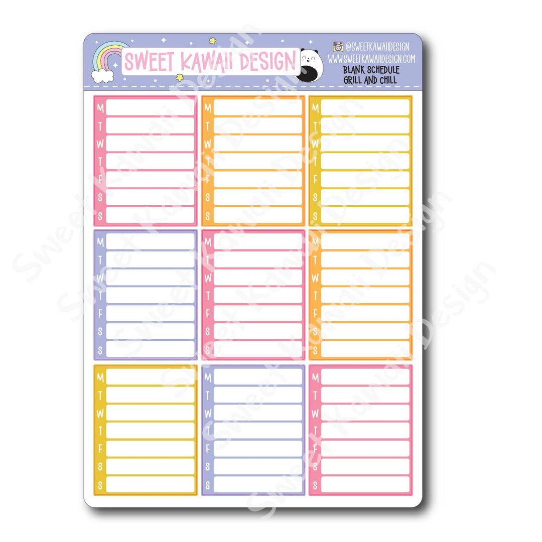 Two Dollar Basics - Grill and Chill - Options Available