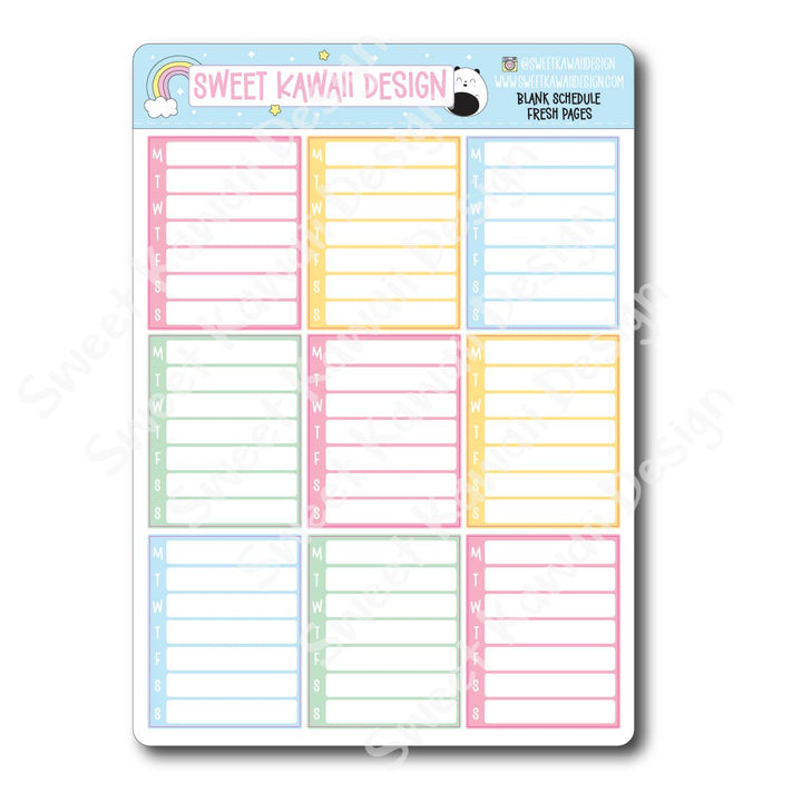 Two Dollar Basics - Fresh Pages - Options Available