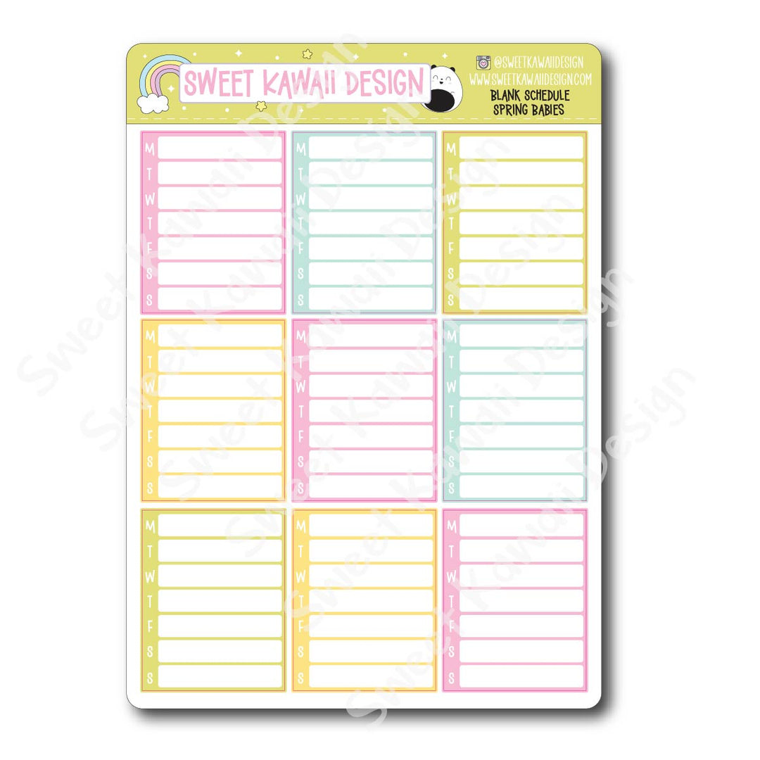 Two Dollar Basics - Spring Babies - Options Available