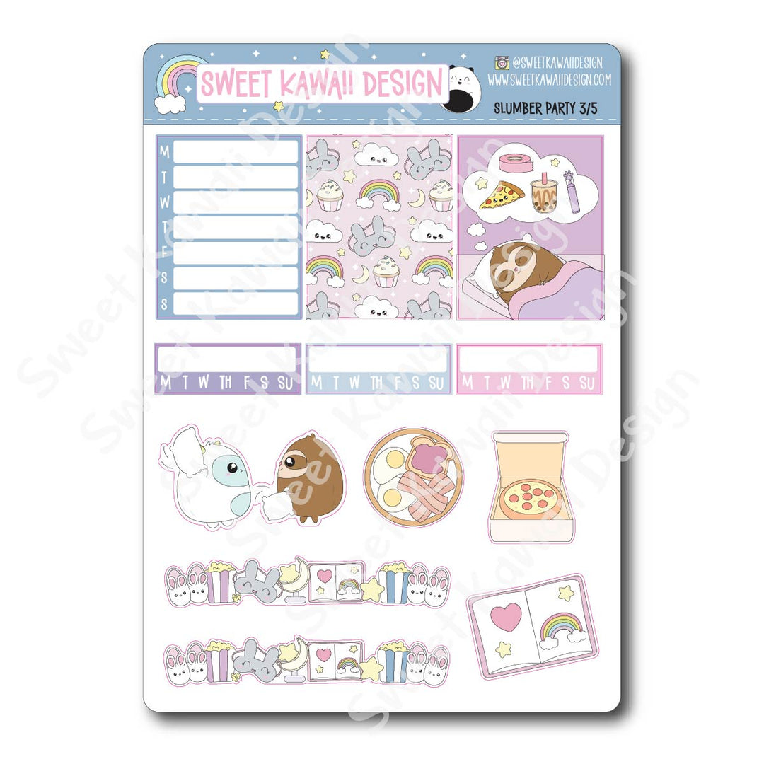 Weekly Kit - Slumber Party - SIZE OPTIONS AVAILABLE