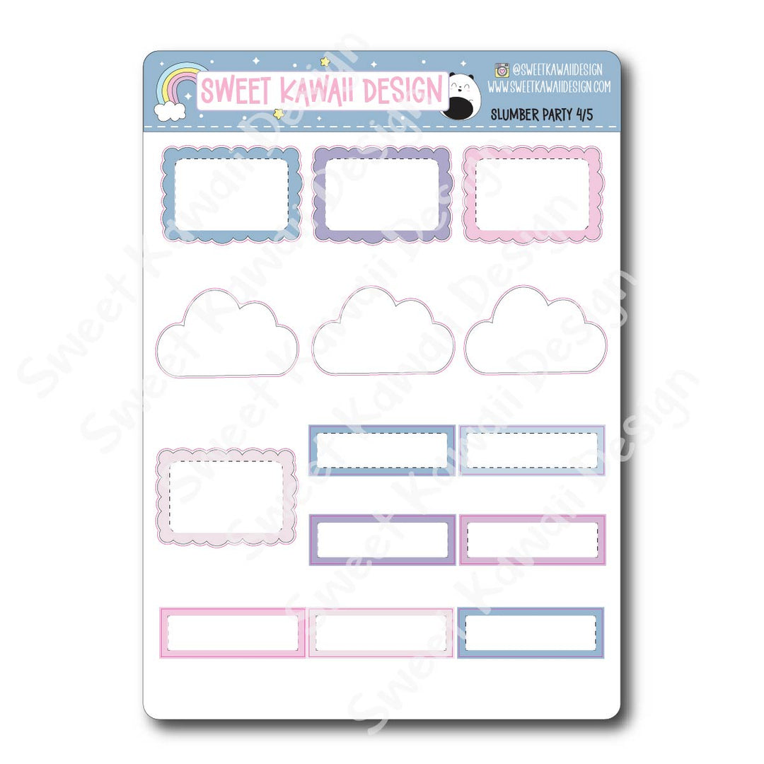 Weekly Kit - Slumber Party - SIZE OPTIONS AVAILABLE