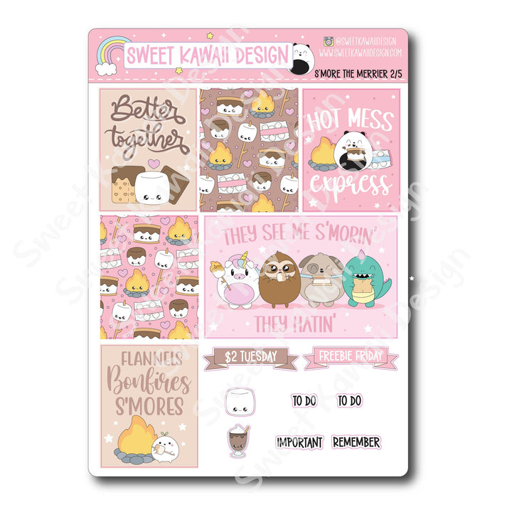 Weekly Kit - S'more the Merrier - SIZE OPTIONS AVAILABLE