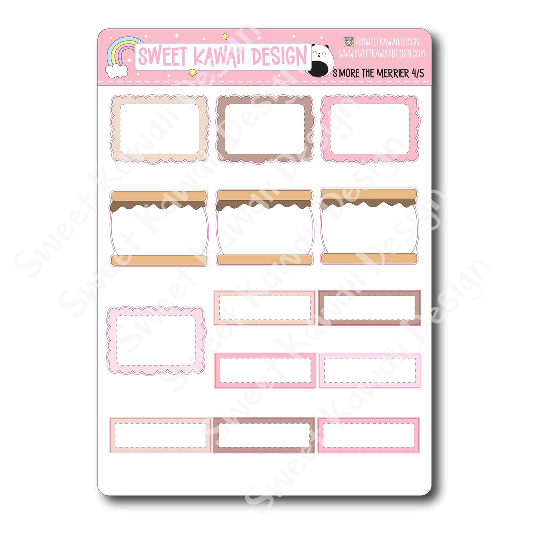 Weekly Kit - S'more the Merrier - SIZE OPTIONS AVAILABLE