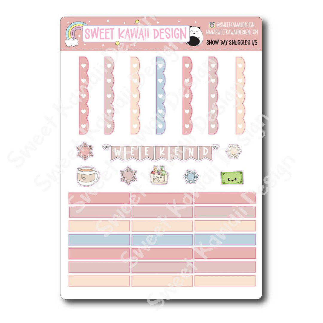 Weekly Kit - Snow Day Snuggles - SIZE OPTIONS AVAILABLE