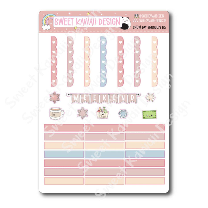 Weekly Kit - Snow Day Snuggles - SIZE OPTIONS AVAILABLE