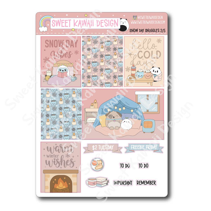 Weekly Kit - Snow Day Snuggles - SIZE OPTIONS AVAILABLE