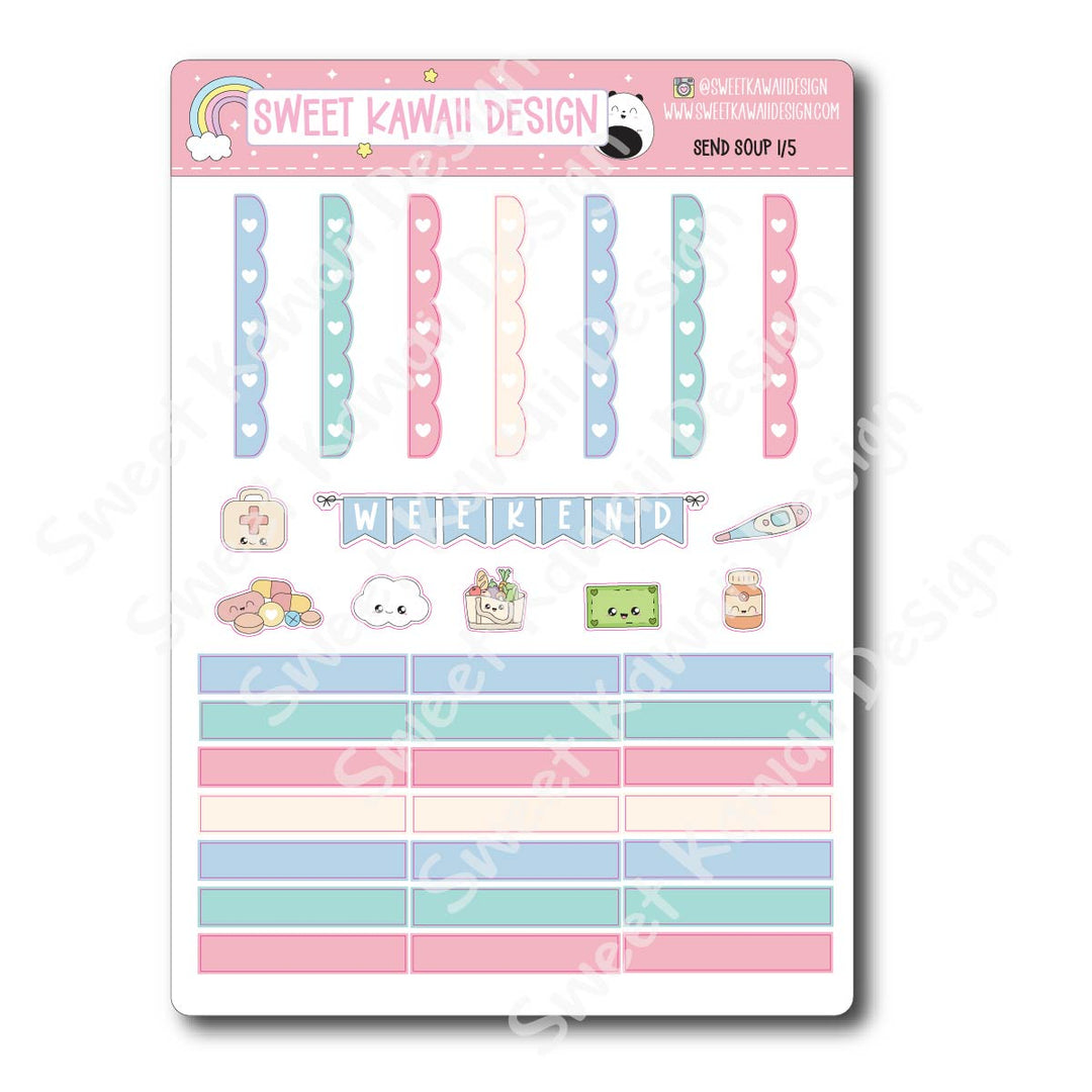 Weekly Kit - Send Soup - SIZE OPTIONS AVAILABLE