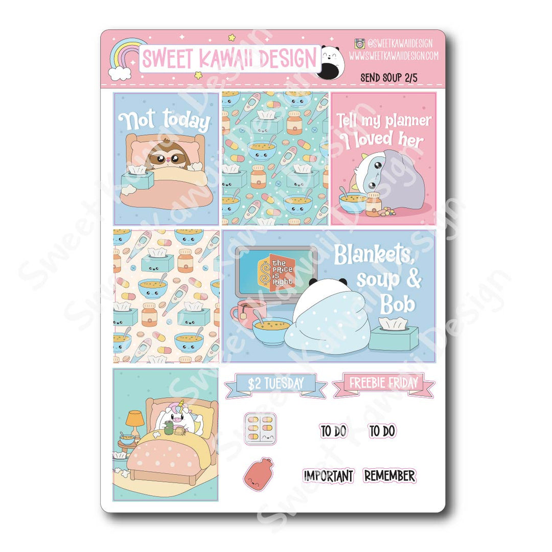 Weekly Kit - Send Soup - SIZE OPTIONS AVAILABLE