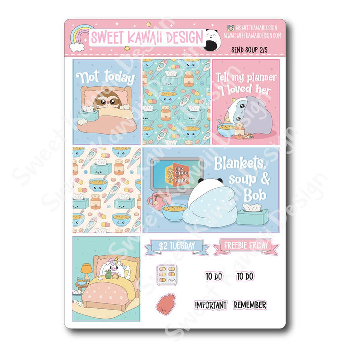 Weekly Kit - Send Soup - SIZE OPTIONS AVAILABLE