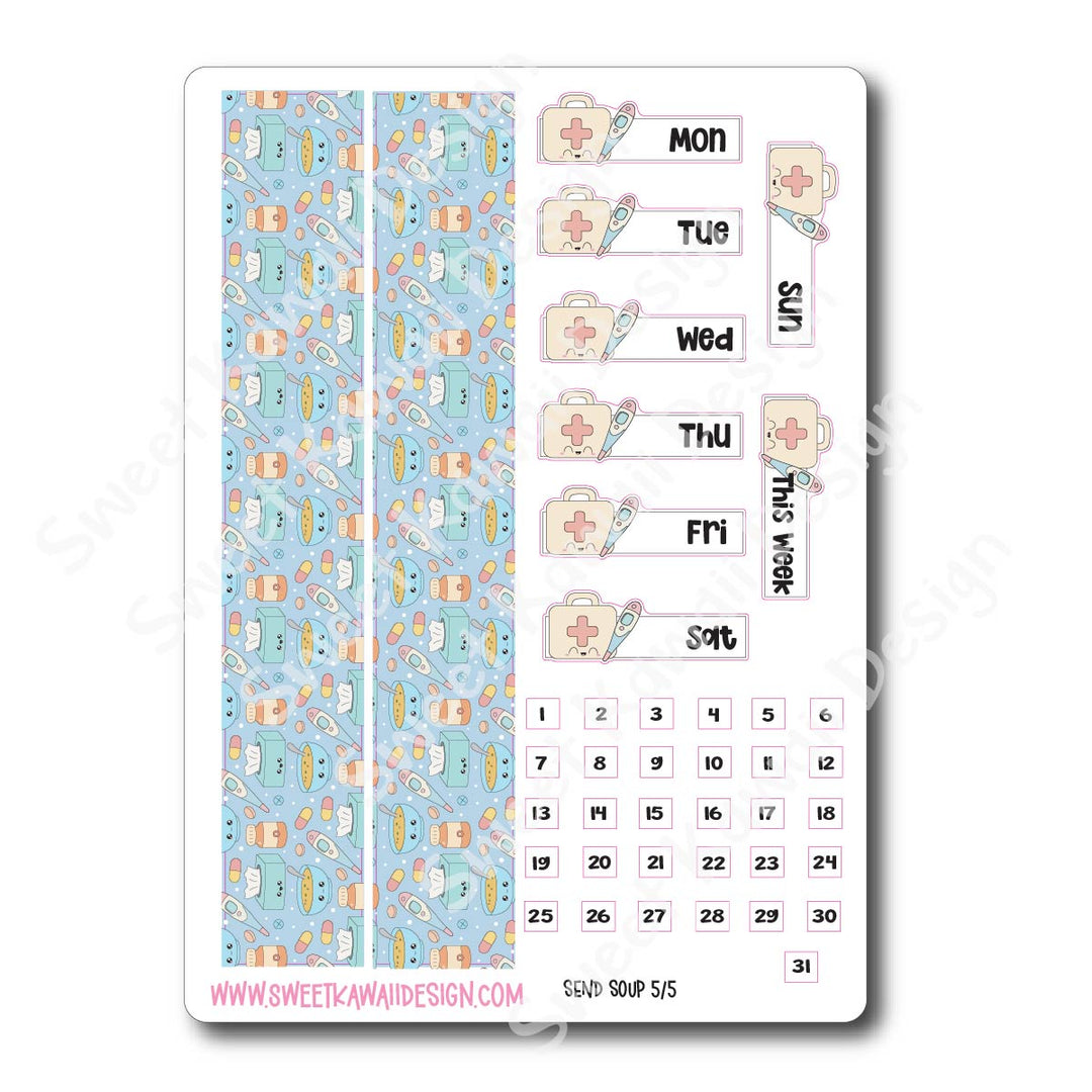 Weekly Kit - Send Soup - SIZE OPTIONS AVAILABLE