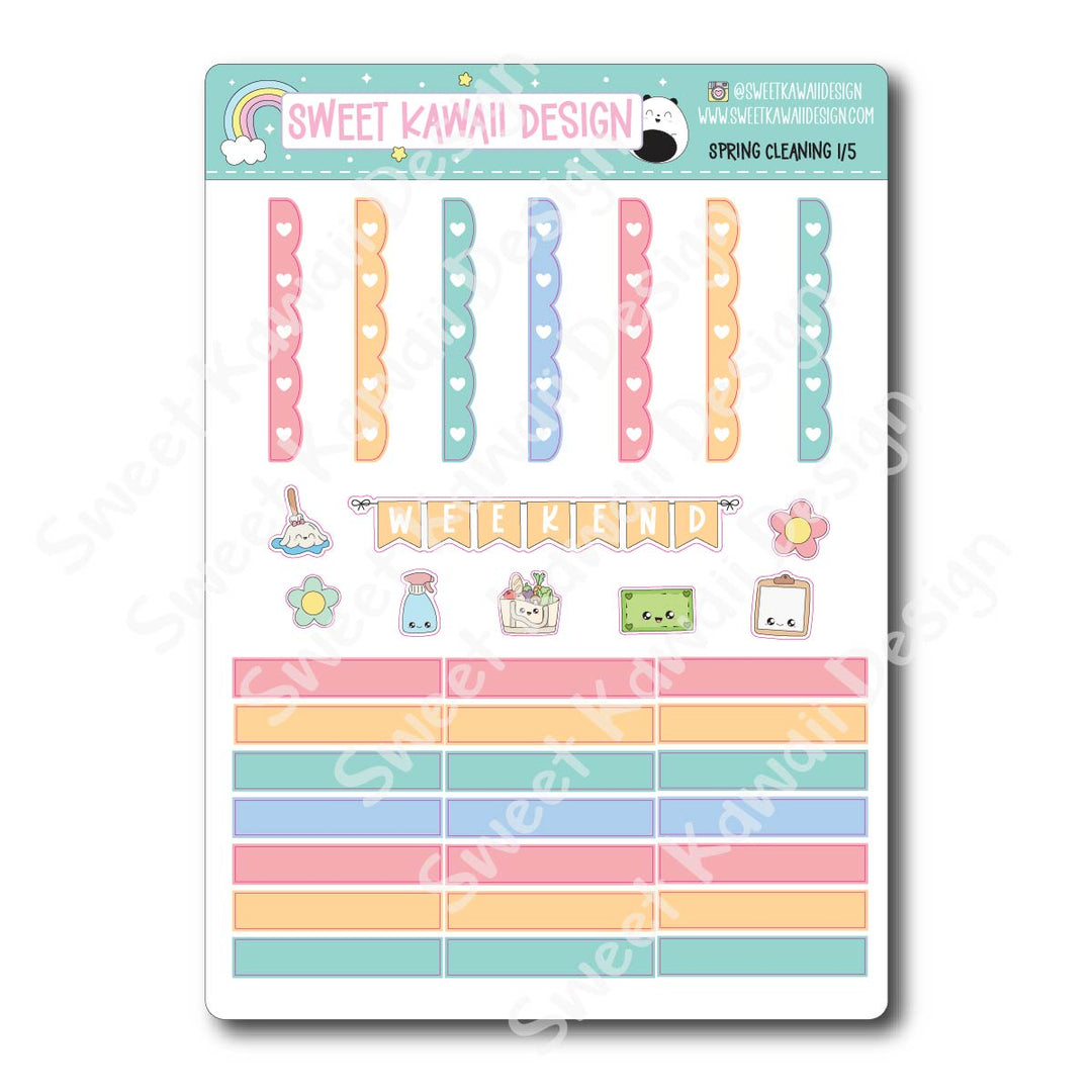 Weekly Kit - Spring Cleaning - SIZE OPTIONS AVAILABLE