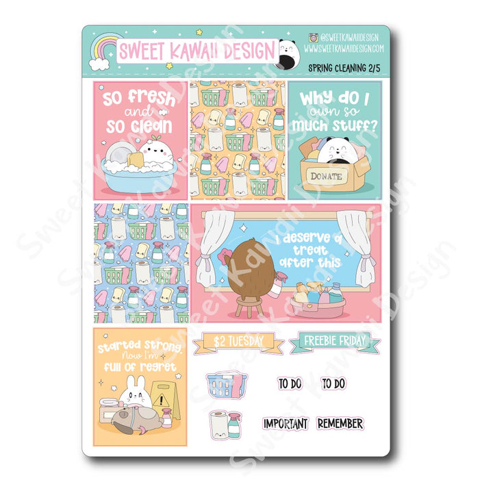 Weekly Kit - Spring Cleaning - SIZE OPTIONS AVAILABLE