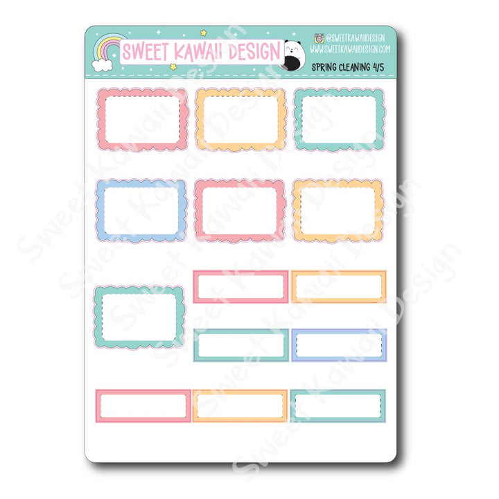 Weekly Kit - Spring Cleaning - SIZE OPTIONS AVAILABLE