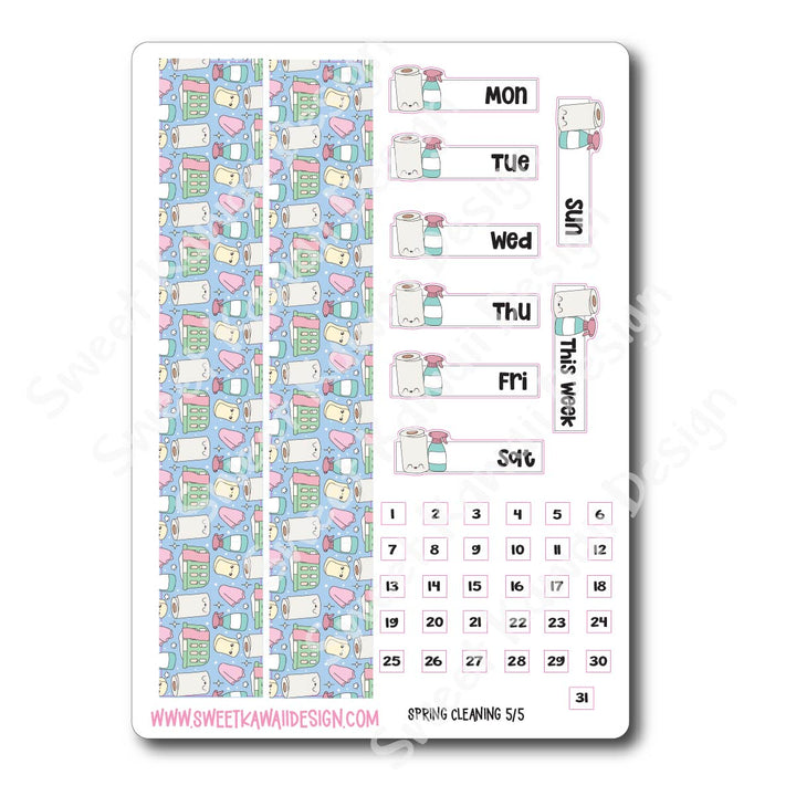 Weekly Kit - Spring Cleaning - SIZE OPTIONS AVAILABLE