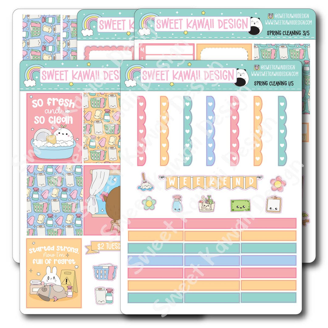 Weekly Kit - Spring Cleaning - SIZE OPTIONS AVAILABLE