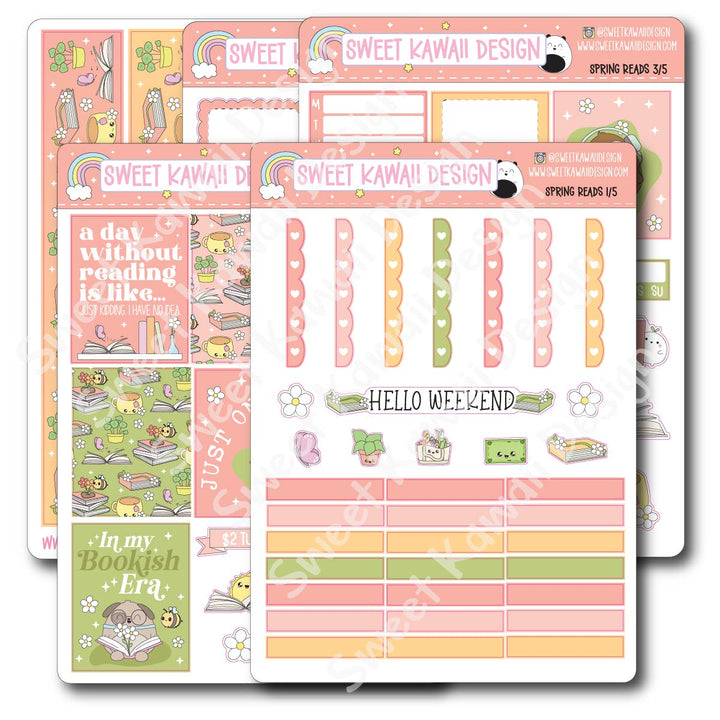 Weekly Kit - Spring Reads - SIZE OPTIONS AVAILABLE