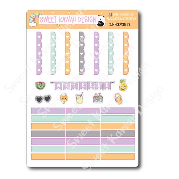 Weekly Kit - Summerween - SIZE OPTIONS AVAILABLE