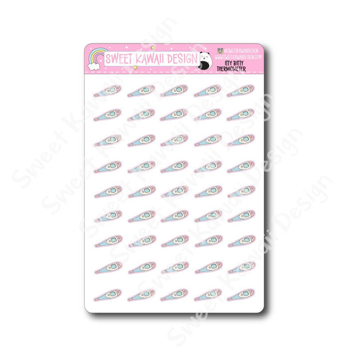 Kawaii Thermometer Stickers