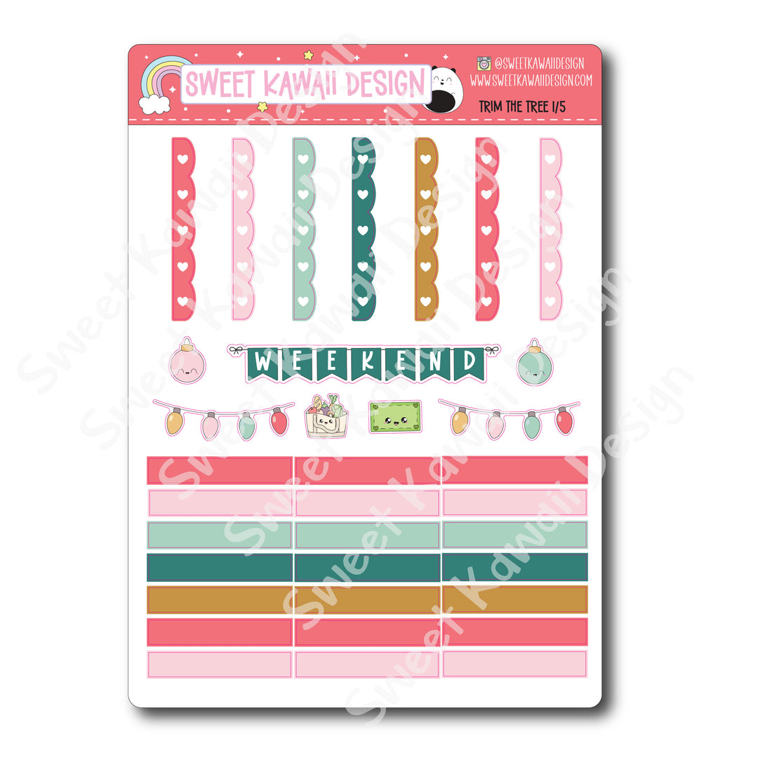 Weekly Kit - Trim the Tree - SIZE OPTIONS AVAILABLE