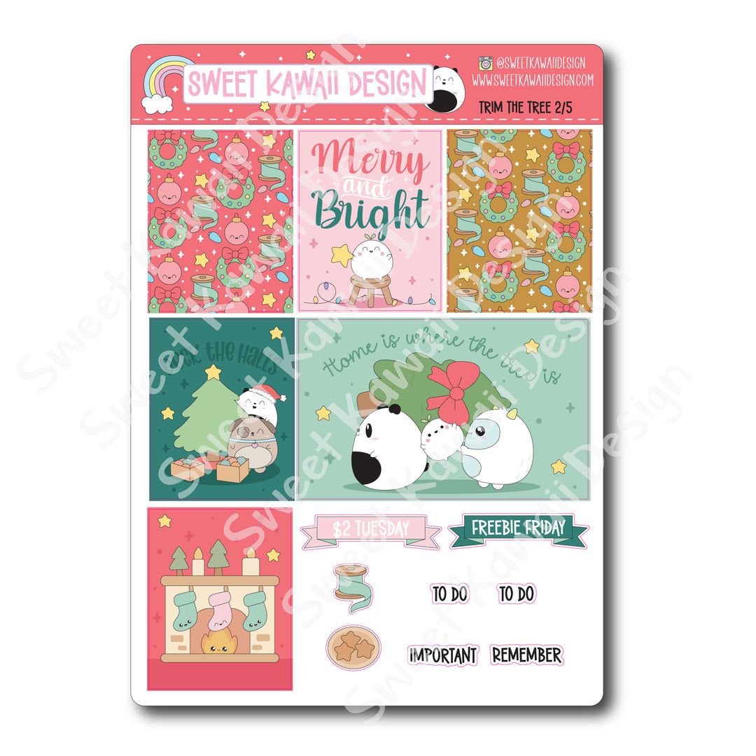 Weekly Kit - Trim the Tree - SIZE OPTIONS AVAILABLE