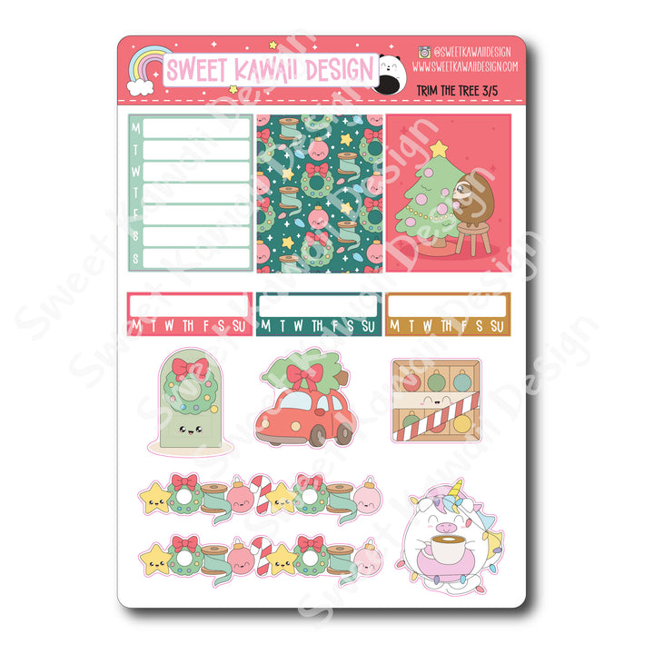 Weekly Kit - Trim the Tree - SIZE OPTIONS AVAILABLE