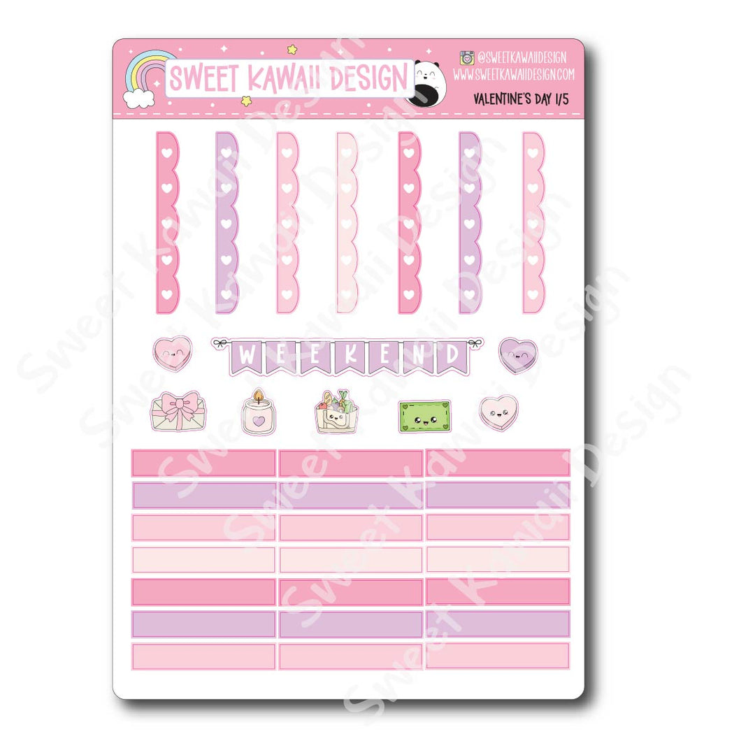 Weekly Kit - Valentine's Day - SIZE OPTIONS AVAILABLE