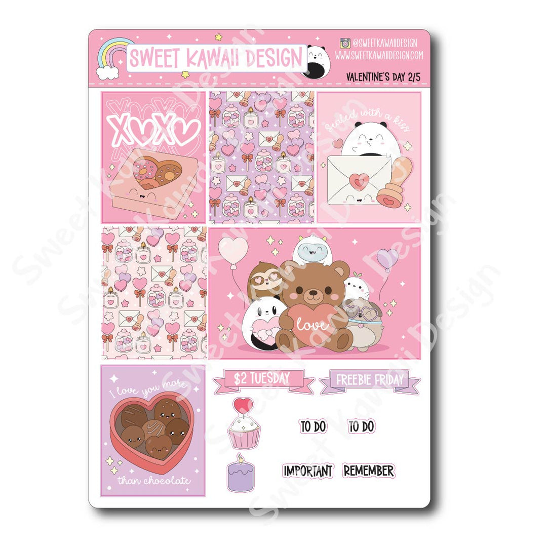 Weekly Kit - Valentine's Day - SIZE OPTIONS AVAILABLE