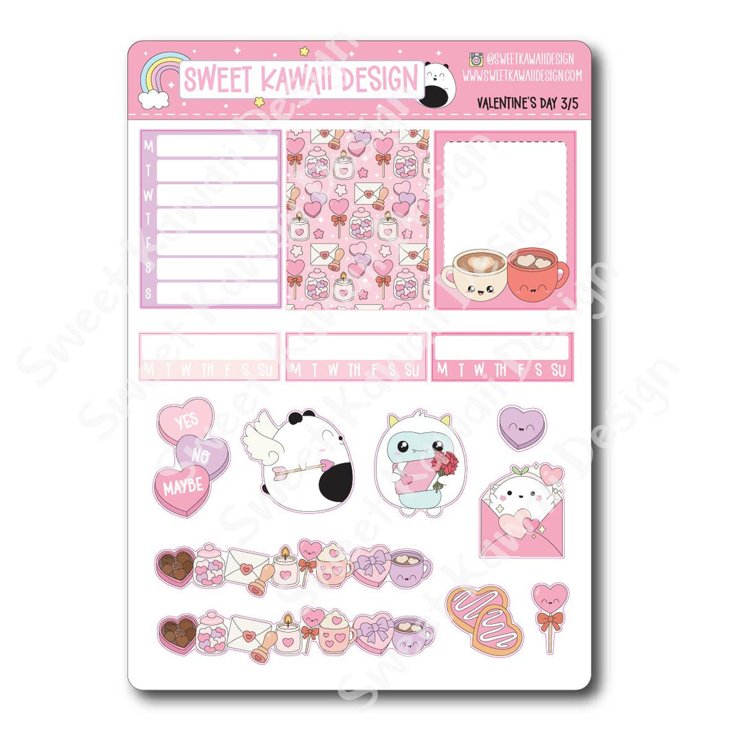 Weekly Kit - Valentine's Day - SIZE OPTIONS AVAILABLE