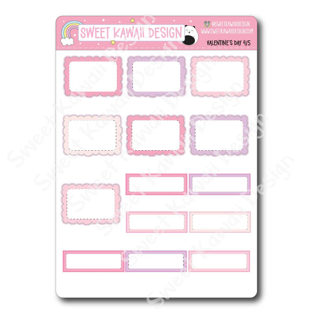 Weekly Kit - Valentine's Day - SIZE OPTIONS AVAILABLE