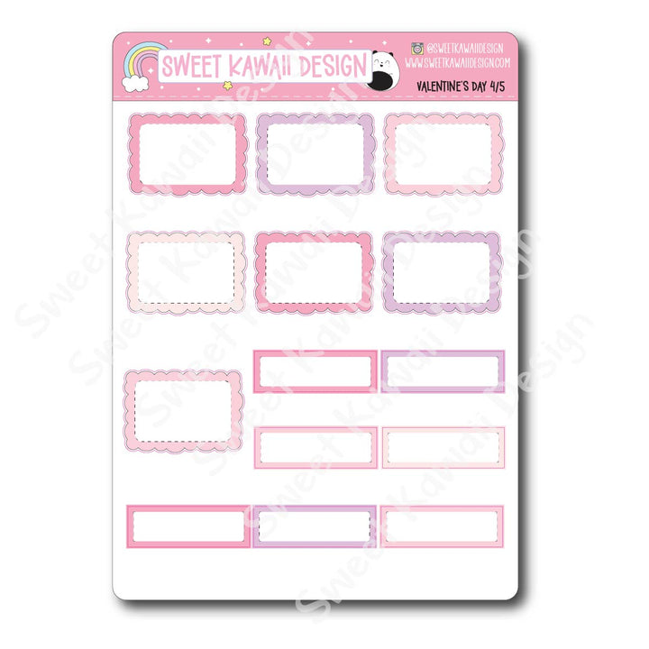 Weekly Kit - Valentine's Day - SIZE OPTIONS AVAILABLE