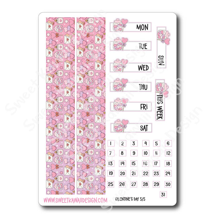 Weekly Kit - Valentine's Day - SIZE OPTIONS AVAILABLE