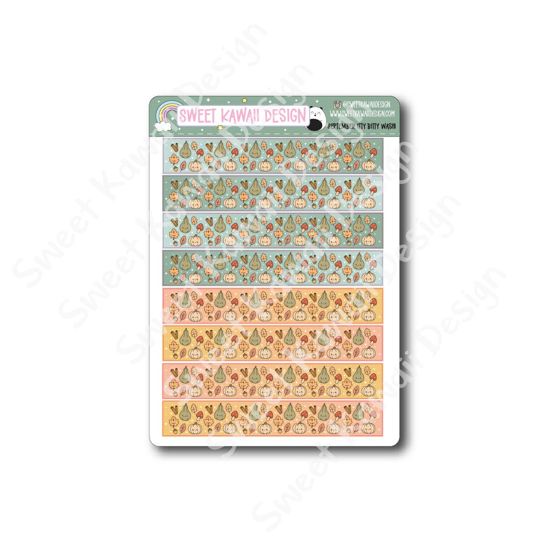 ITTY BITTY September 2025 Planner Bundle