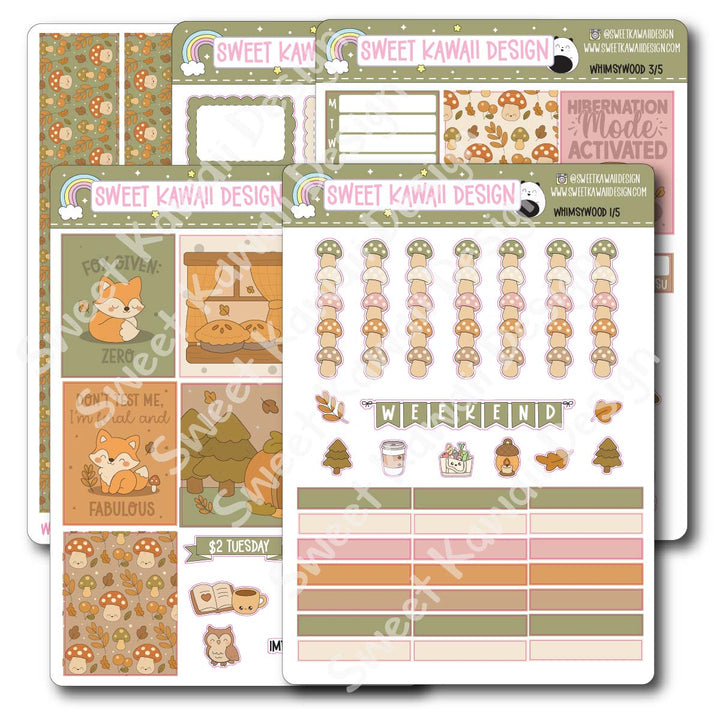 Weekly Kit - Whimsywood - SIZE OPTIONS AVAILABLE
