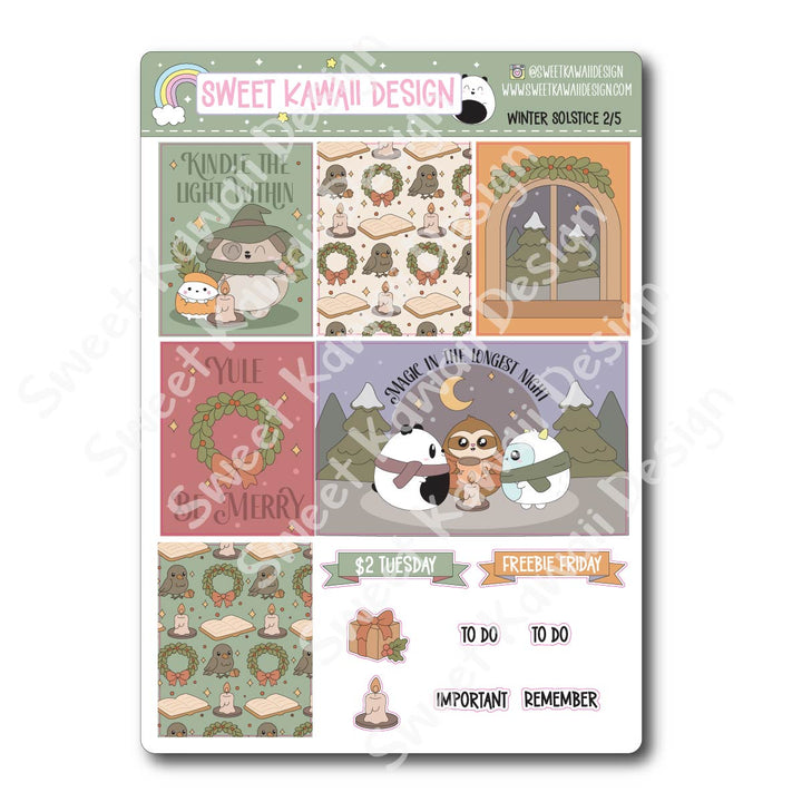 Weekly Kit - Winter Solstice - SIZE OPTIONS AVAILABLE