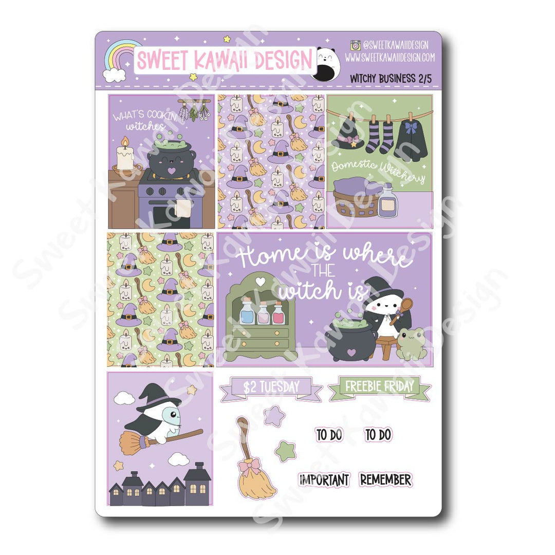 Weekly Kit - Witchy Business - SIZE OPTIONS AVAILABLE